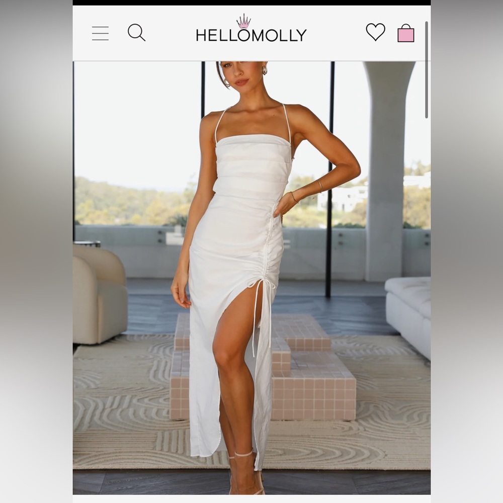Hello Molly White Dress